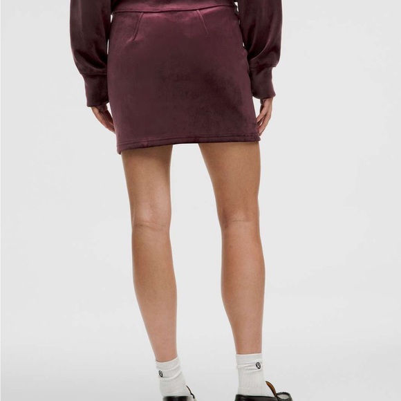 NWT Lululemon Scuba High-Rise Mini Skirt *Velvet - Picture 10 of 11